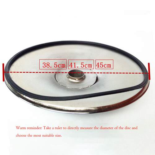 1Pc Bar Chair Base Rubber Strip Anti-slip Disc Rubber Ring F