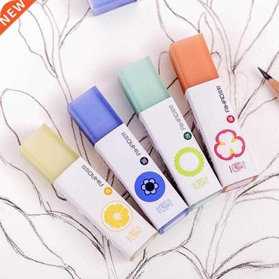 1pc Kawaii Rectangle 2B Pencil Rubber Eraser Stationery Colo