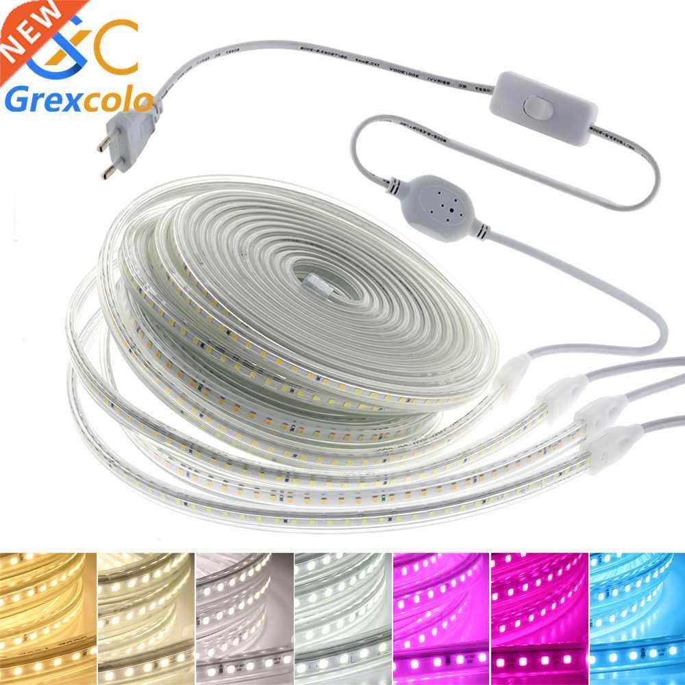 220V LED Strp Hgh Safety Hgh Brghtness LED Tape 120LEDs/