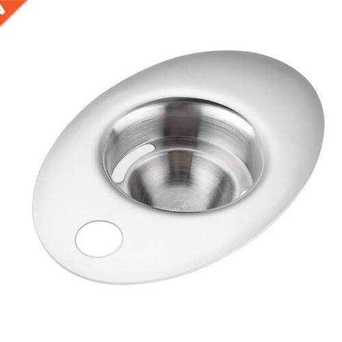 Oval Stainless Steel Egg Yolk Separator Kitchen Divider Prof