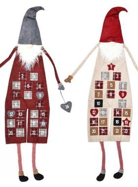 Christmas Decoration Hanging Forester Rudolph Countdown Cale