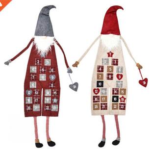 Christmas Decoration Hanging Forester Rudolph Countdown Cale