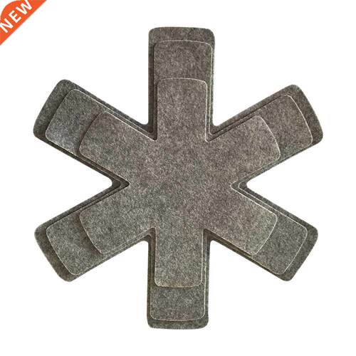 12pcs/set Kitchen Accessories Pan Protector Divider Pad Pot