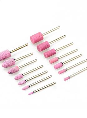 10Pcs Dremmel Accessories Mandrel Mounted Stone Point Electr