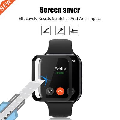 2x Transparent Screen Protectors Full Bracelet Strap Screen
