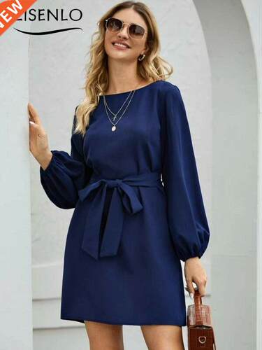 Summer Mid-long Solid Color Commuter Slim Pullover High Wais