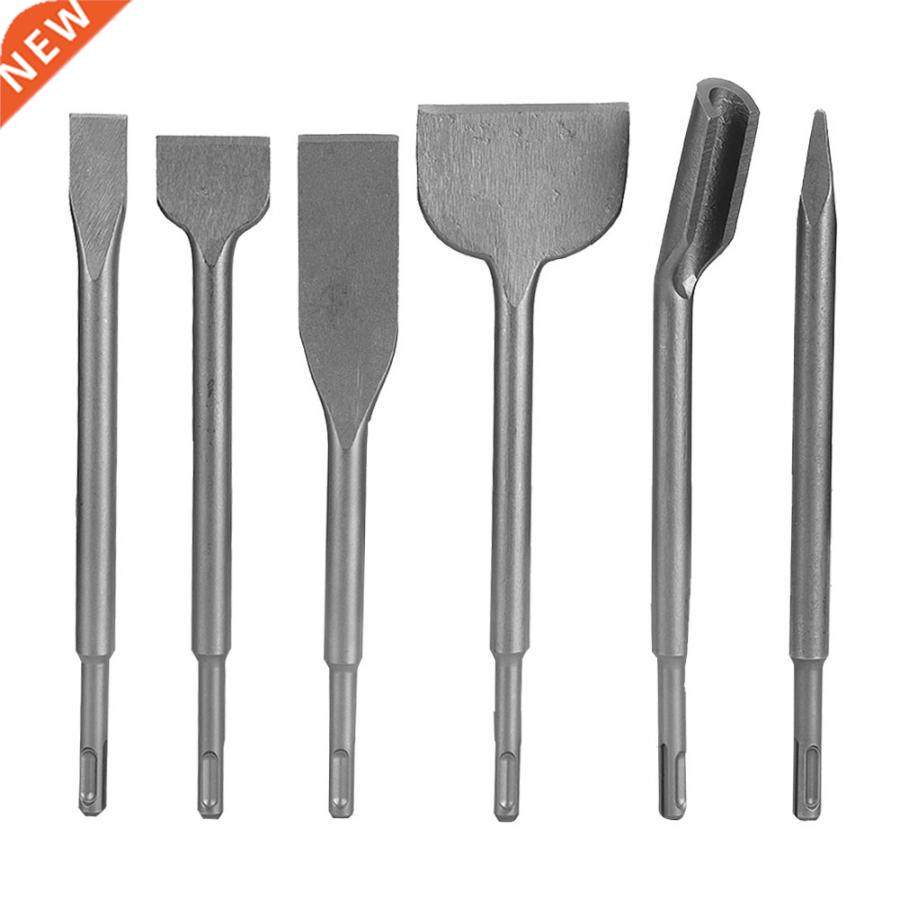 6pcs Rottory Hmmer SDS Plus Drill Chisel Set Concrete Wll