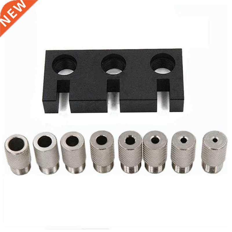 Woodworking Pocket Hole Jig 3/4/5/6/7/8/9/10mm Drill Bit,Ten