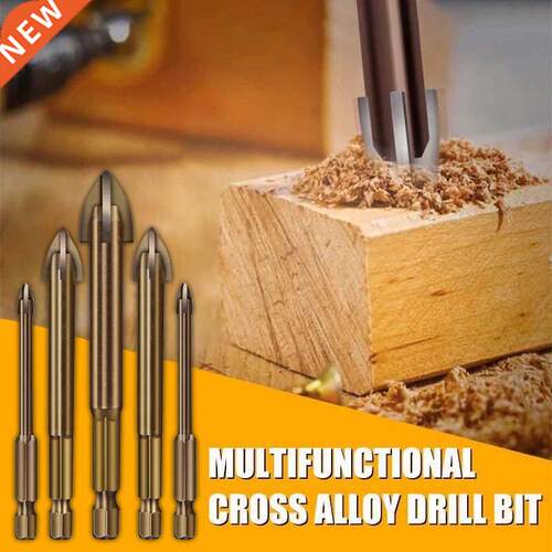 Cross Triangle Drill Bit 3/4/5/6/7 MM Brick Tile Wall Wood P