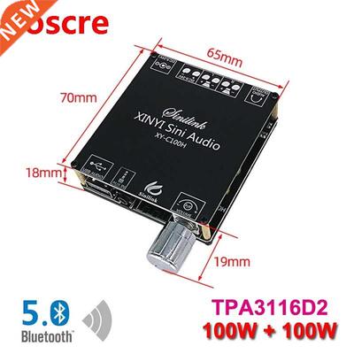 2*100W Dual TPA3116D2 Bluetooth 5.0 HiFi Stereo Audio Digita