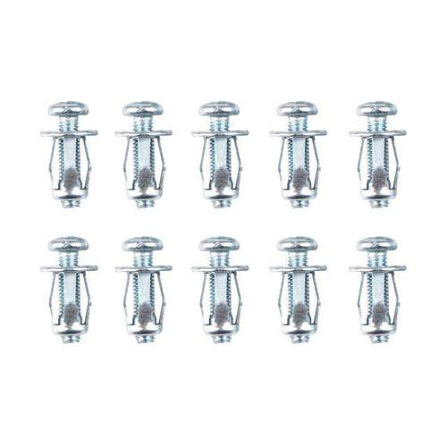 10pcs M5/M6 Jack Nuts Car Metal Screw Petal Nuts Screw For H