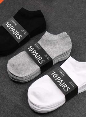10 Pairs Solid Color Women Socks Breathable Sports socks Cas