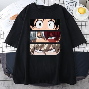 My Hero Academia Cute Anime T Shirt Women Casual Harajuku Te