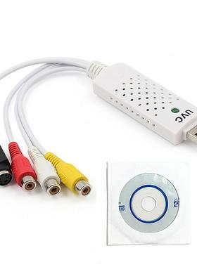 USB 2.0 Easycap Audio Video Capture Card VHS Adapter to DVD