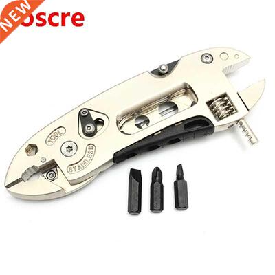 Multifuntion 5 in 1 Pliers Gloden Multitool Adjustable Wrenc