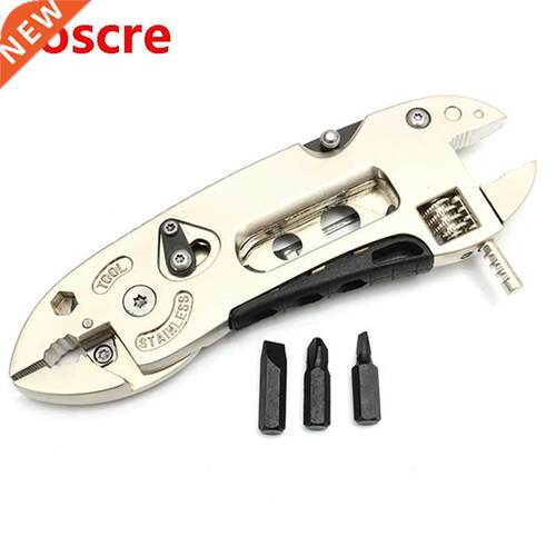 Multifuntion 5 in 1 Pliers Gloden Multitool Adjustable Wrenc