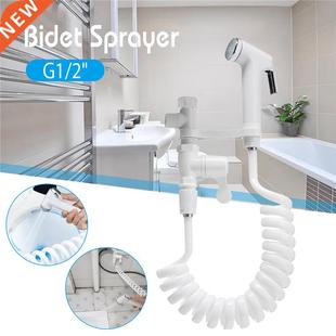 ABS Portable Bidet Sprayer Set Handheld Toilet Bidet Retract