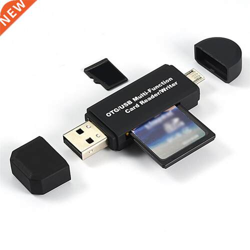 USB 2.0 3 in 1 Multi-function Card Reader SD Card TF Triplet
