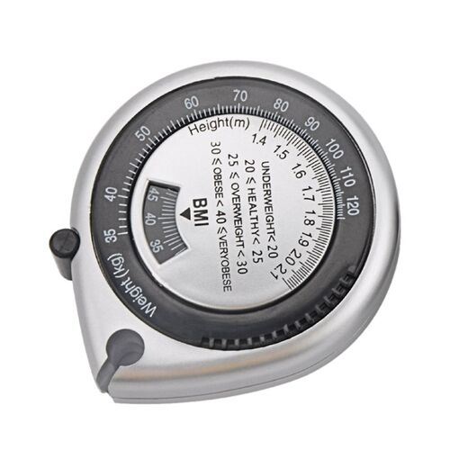 Body Mass Measuring Tape Measure 150cm BMI Calculator - Fitn