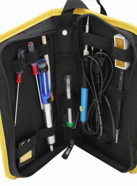 60w 220V Adjustable Temperature Soldering Iron Kit+5 Tips+De