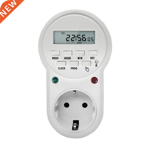 220V 50Hz 16A 3600W EU US UK Plug Timer Switch Socket Digita