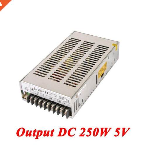 S-250-5 Switching Power Supply 250W 5v 50A,Single Output Ac-