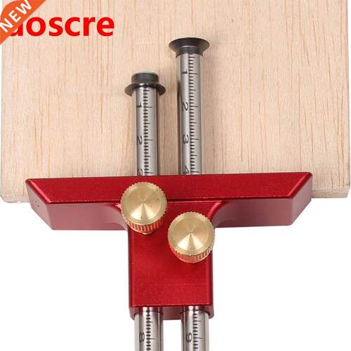 Woodworking European style Double head scribe blade ruler wo
