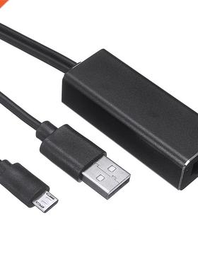 1pc Newest Ethernet LAN USB Adapter Micro USB To RJ45 Adapto