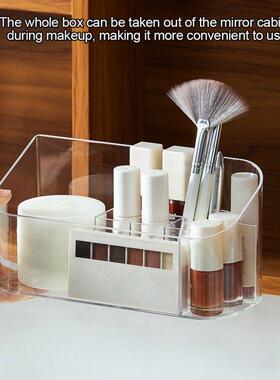 Transparent Makeup Organizer Lipstick Storage Box Non-slip G