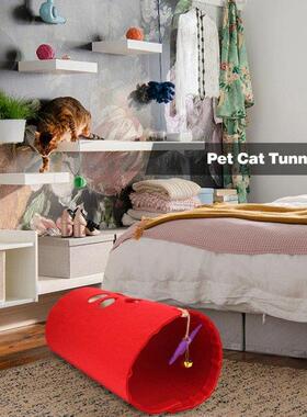 Cat Foldabe Tunnel Kitten Indoor Interactive Training Funny