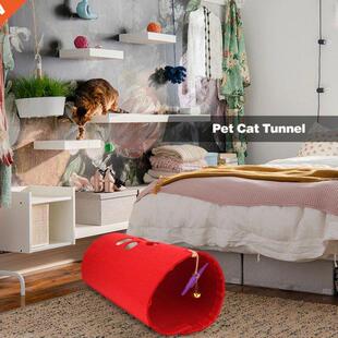 Cat Foldabe Tunnel Kitten Indoor Interactive Training Funny