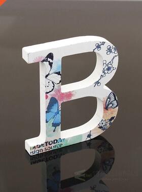 Wooden Letter English Alphabet  Personalised Name Design