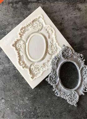 Sugarcraft Frame Silicone Mold Fondant Mold Cake Decorat