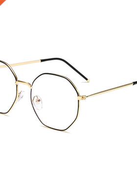 Anti Blue Light Filter Glasses Fashion Irregular hexagon Wom