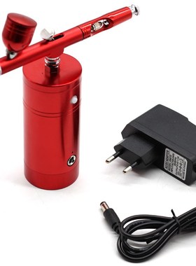 Dual Action  Airbrush Kit Compressor Portable Air Brush Pain