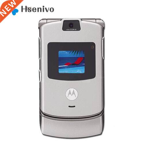 Orgnal Motorola Razr V3 100% Good Qualty moble phone on