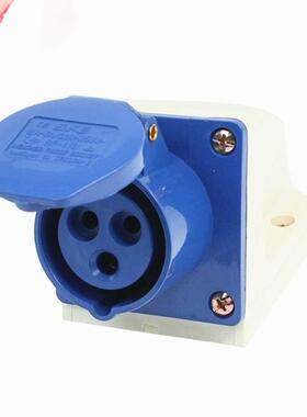 AC 220-250V 16A 2P+E IEC309-2 Panel Mount Industrial Socket