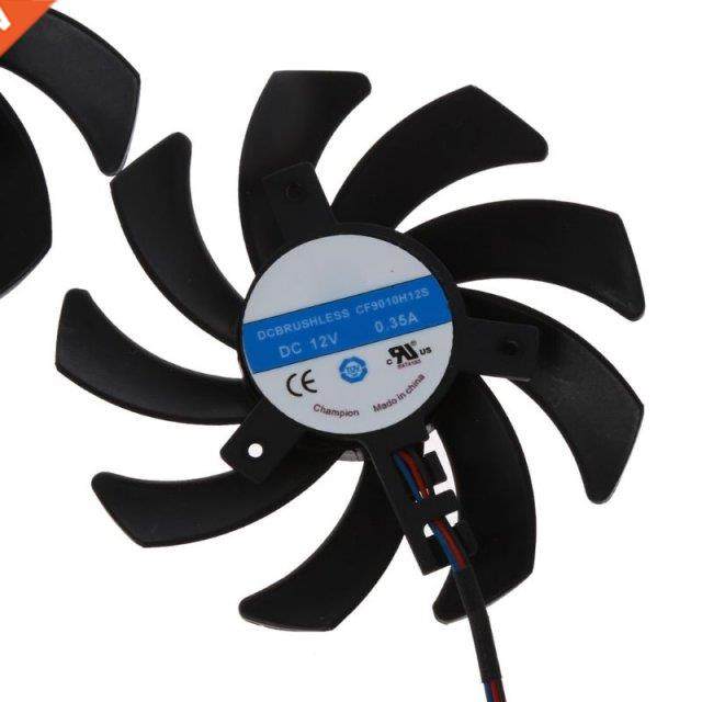 2pcs/set New CF9010H12S RX 480/470 VGA GPU Cooler Graphcs F