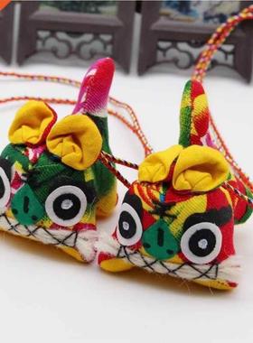 Tiger head perfume bag tiger head thorn bag hanging y hand