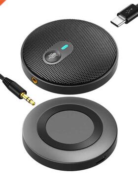 Portble USB Spekerphone Microphone with Speker Type-C Cb