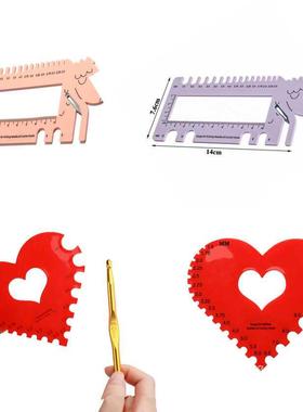 Sheep Shape Sewing Knitting Needles Gauge Size Guide Cro