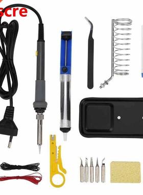 15pcs 60W Temperature Adjustable Electrc Solderng ron Set