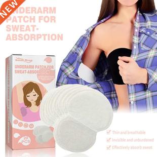 20pcs/Box Antiperspirant Armpit Patches Underarm Dress Stick