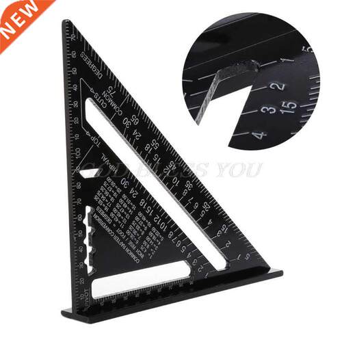 7'' Metric Aluminum Alloy Speed Square Roofing Trian