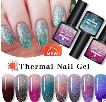 8ml Purple Series Gel Nail Polish Soak Off UV Gel Polish