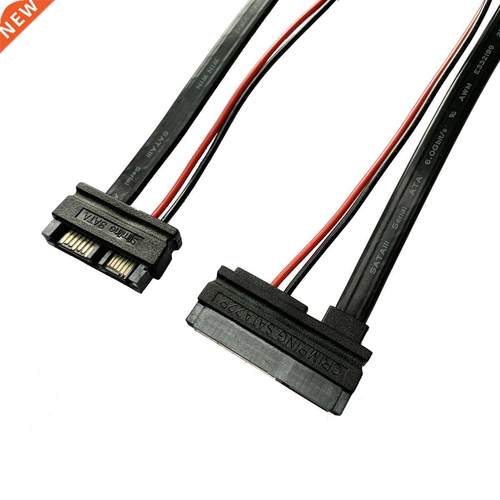 Frist link 6 inches Slimline 13 pin SATA Male to 22 Pin SAT
