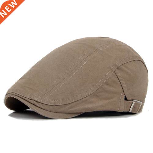Men	s Hat Berets Cap Golf Driving Sun Flat Cap Fashion Co
