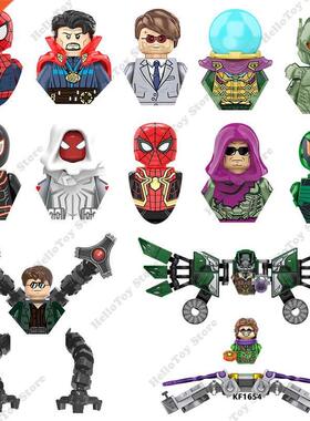 Spderman Superheroes Spder-Man Venom Mn Acton Fgures B