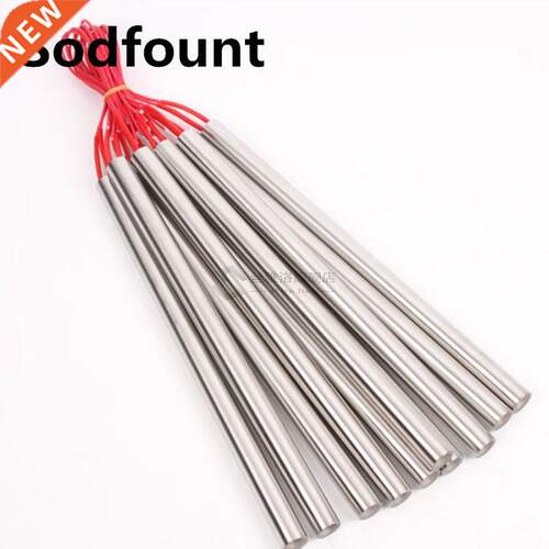 2pcs Red 2 Wired 16mm x 200mm Heating Elet Cartridge Heater