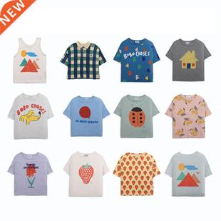 2022 BC Brand Bobo Summer Kids T-shirts For Boys Girls New C